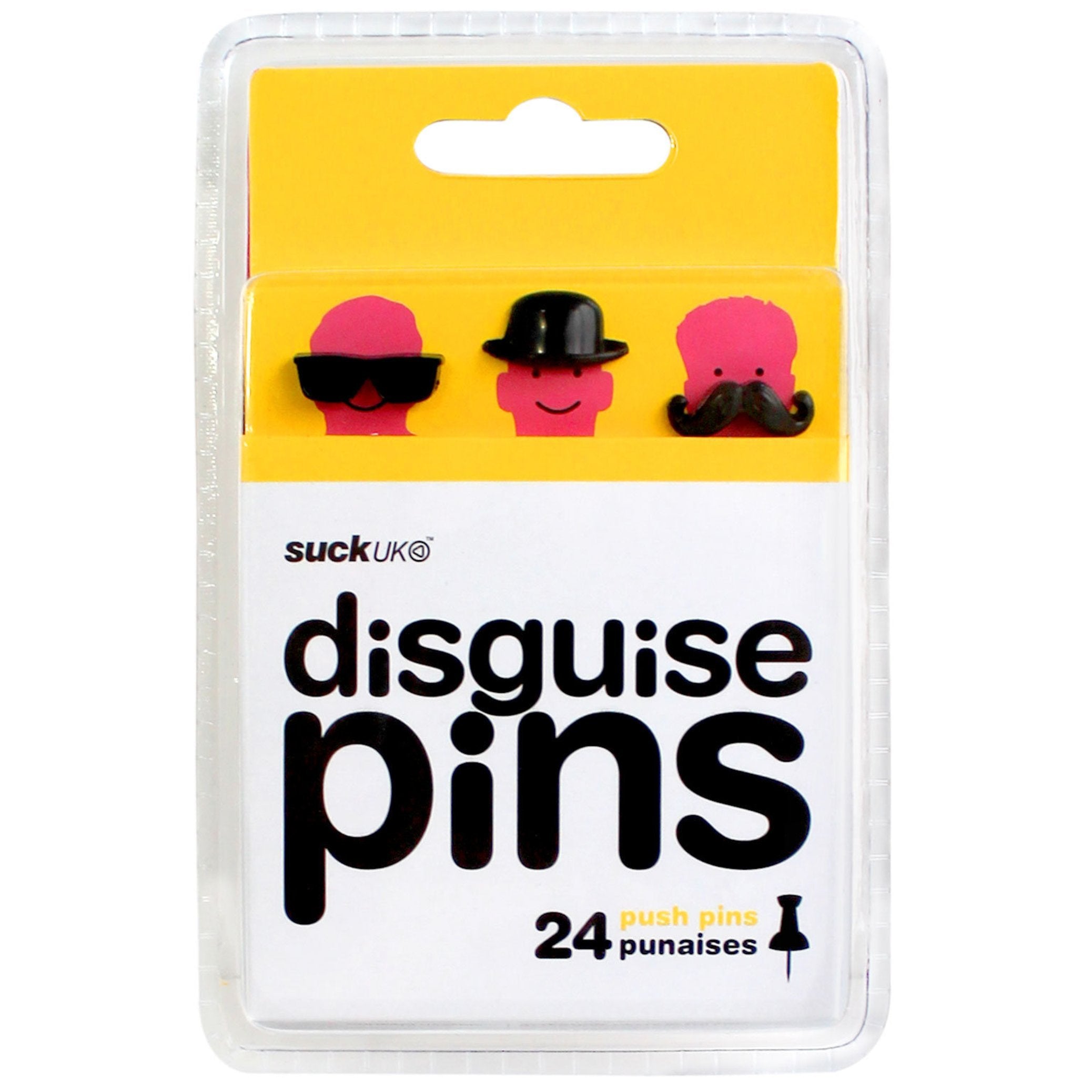 Suck Uk Novelty Push Pins - Disguise