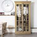 The Attic Oregon Bookshelf, Multipurpose For Living Room Bed Room Study Kitchen, Solid Mango Wood, Natural Matte Finish