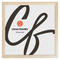 Craig Frames Contemporary, 15x15 Picture Frame, Natural