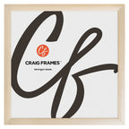 Craig Frames Contemporary, 15x15 Picture Frame, Natural