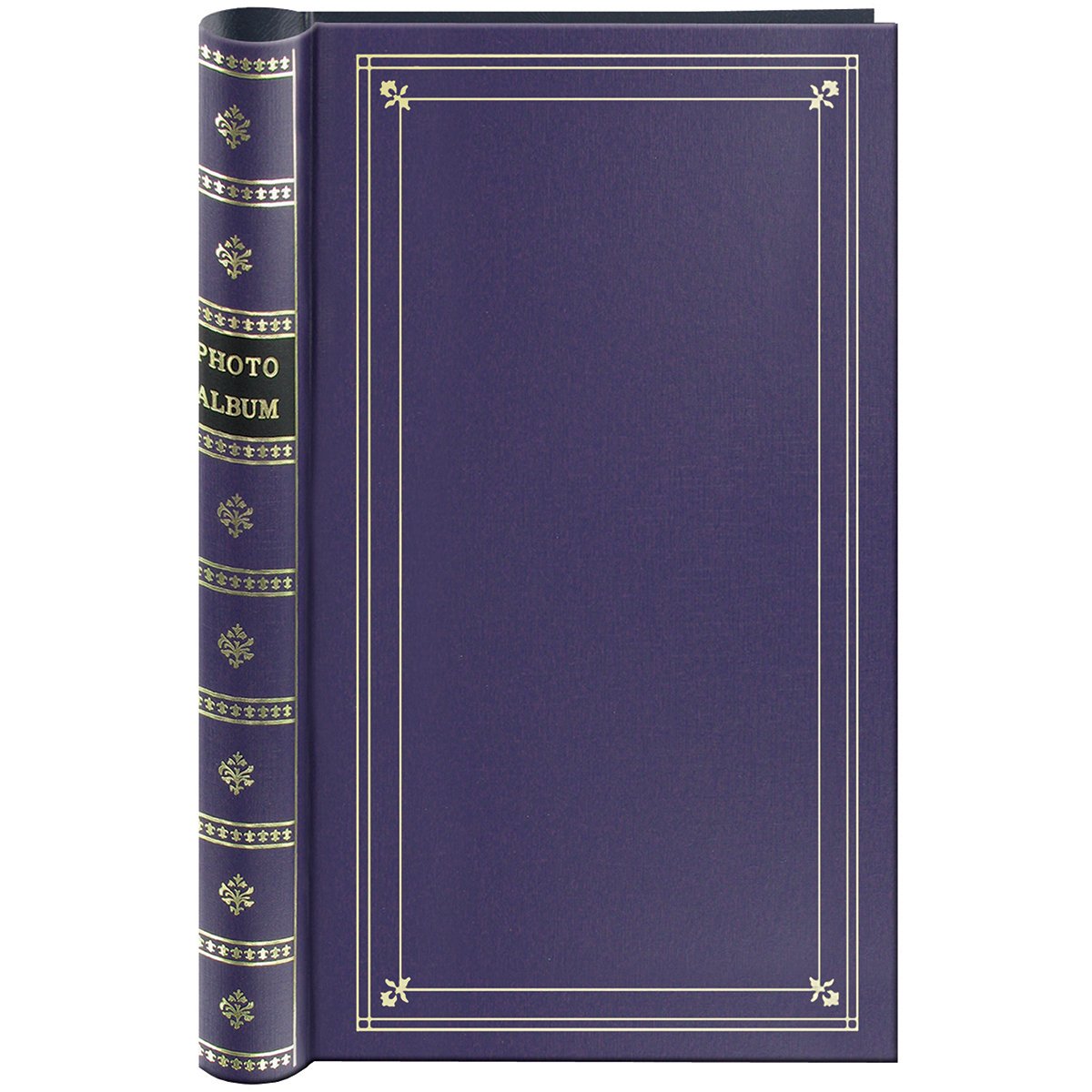 Spiral Bound Photo Album 300 Bi-Directional Memo Pockets Hold 4x6 Photos, Bay Blue