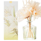 Cocorr  Na Reed Diffuser - Pear Musk 8.5Oz Flower Reed Diffuser Set With 8 Sticks, Home Fragrance Reed Diffuser For Home Bedroom