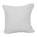 Blazing Needles Square Faux Fur Throw Pillows, 17", Grattan Rice 2 Count