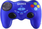 iscream Game On! Bubble Gum Scent Video Game Controller Shaped 9' x 6.75' Mini Pillow