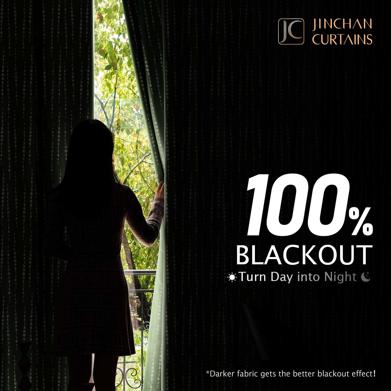 Jinchan 100% Blackout Boho Curtains Moon Phases Printed Bedroom Curtains 90 Inches Long Sage Green Drapes Rod Pocket Back Tab Thermal Insulated Curtains For Nursery Window Drapes Curtain Set 2 Panels