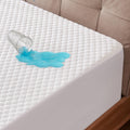 Ohgeni Waterproof Mattress Protector, King Size, Fitted Sheet With Stretchable Pockets, Deep Sleep Noiseless Soft. Breathable Co