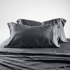 Olive + Crate Luxury Series 100% Tencel Eucalyptus Queen Size Sheets Set - 4Pc Super Soft Cooling Bed Sheets | Deep Pocket To 18