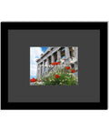 CreativePF [1620bk] Black Picture Frame Includes Black Mat/White Core Core To Hold 8x10-inch Media, Includes Installed Sawtooth 