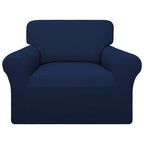 Easy-Going 100% Waterproof Chair Couch Cover, Dual Waterproof Sofa Cover, Stretch Jacquard Sofa Slipcover, Leakproof Furniture Protector For Kids, Pets, Dog And Cat (Chair, Navy)