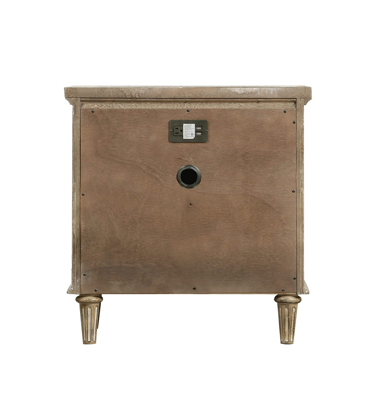 Wallace & Bay Haynes Nightstand, Gray