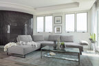 Coaster Fine Furniture Arden Taupe Fabric Adjustable Back Sectional 508888
