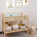Cubesland Rope Woven Storage Baskets, Small Baby Nursery Organizer Basket, Rectangular Organization/Storage Bins, Closet Shelves
