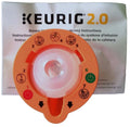 Keurig 4335457458 2.0 Needle Cleaning Tool, kkk, Orange