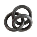 Bloomingville Marble Circle Chain, Black D  cor, AH1797