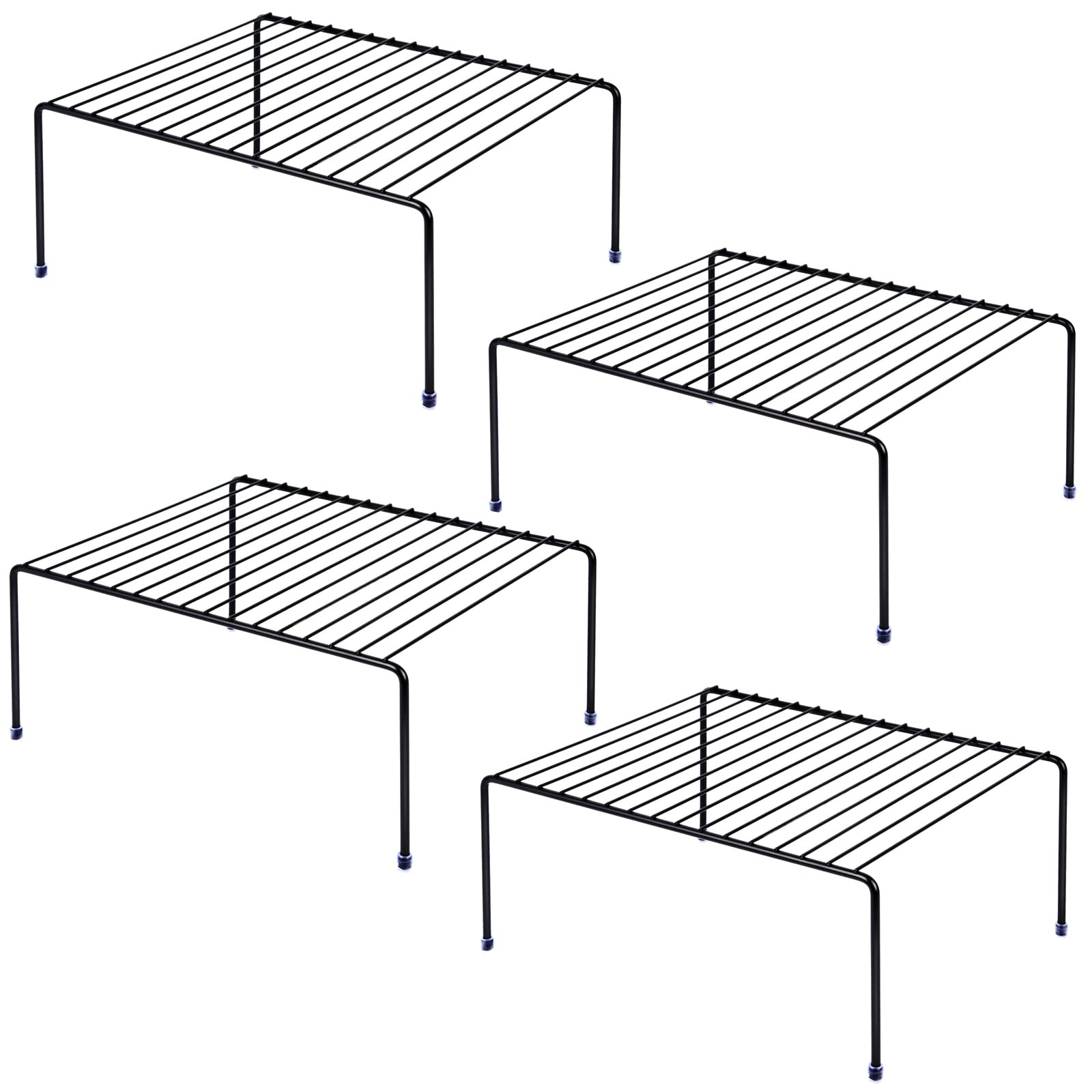 Medium (13.1 x 10.2 Inch) Cabinet Storage Shelf Rack , Kitchen Shelves,Kitchen Counter and Cabinet Shelf, Storage Rack Organizer