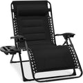 Best Choice Products Oversized Padded Zero Gravity Chair, Folding Outdoor Patio Recliner, XL Anti Gravity Lounger for Backyard w