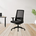 Featherlite Amaze Project Arm Chair (High Back  Black,Polypropylene)