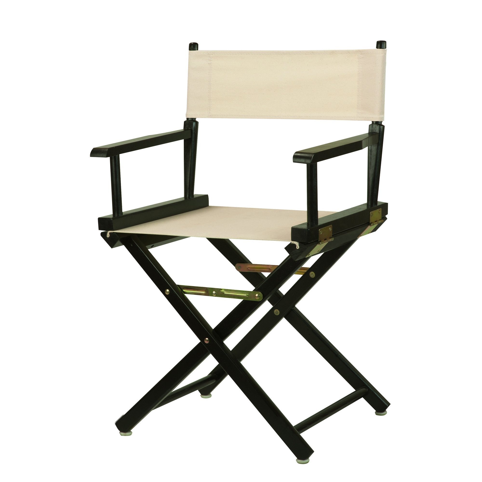 Casual Home 18 Directors Chair Black Frame with Wheat Canvas