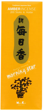 Nippon Kodo - Morning Star - Amber 200 Sticks
