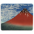 Dealzepic - Art Mousepad - Natural Rubber Mouse Pad With Famous Fine Art Painting Of Red Fuji (Mount Fuji In Clear Weather) By K