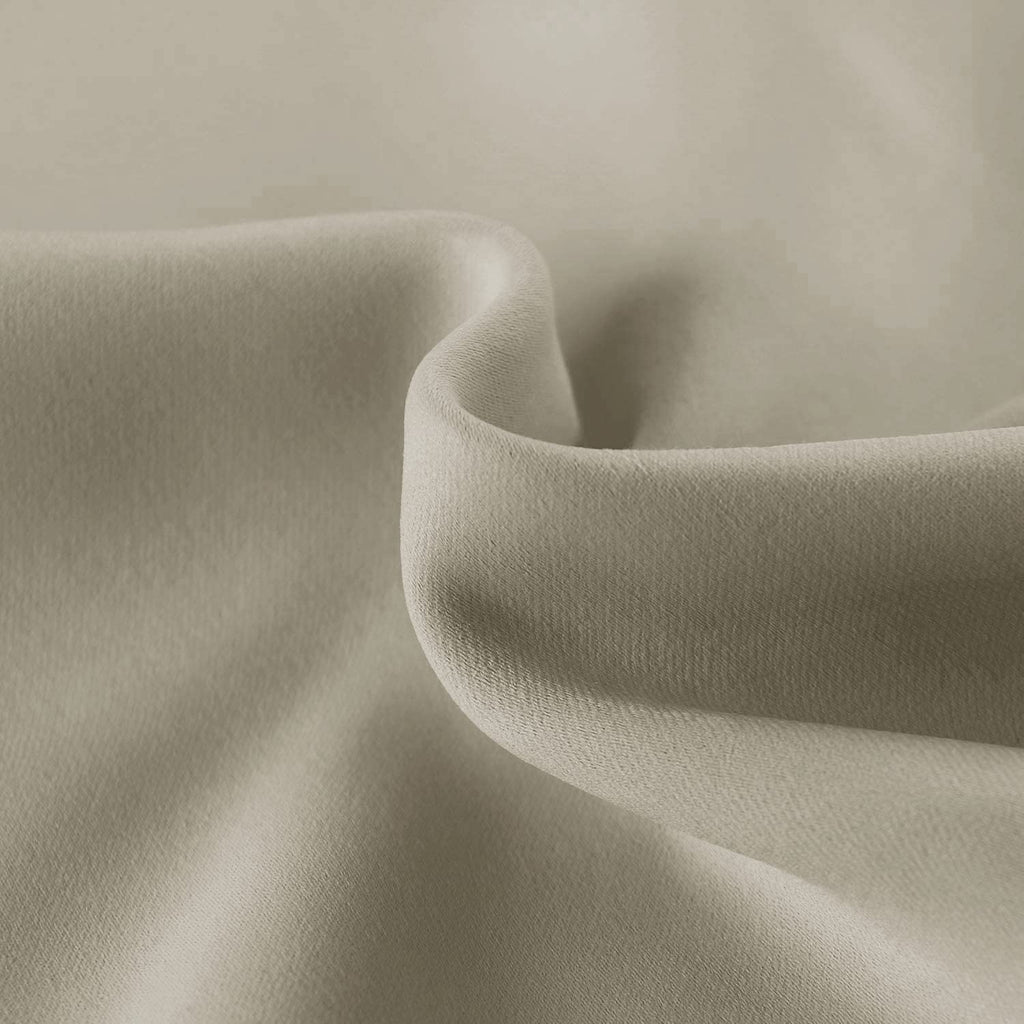 Hiasan Valance Curtains For Kitchen Blackout Thermal Insulated Solid Window Curtain Valance, Light Beige, 42 X 18 Inches, 1 Panel