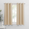 PONY DANCE Window Curtains Set - Room Darkening Home Decor Window Treatments Grommet Drapes Light Block for Dorm/Living Room, Ea