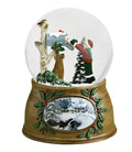 Roman Child and Dog Checking Mailbox Musical Glass Plays TuneTOYLAND