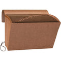 Sparco 23680 Accordion File,w/Flap,A-Z,21 Pocket,Letter,12-Inch x10-Inch ,Brown