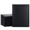 Ucgou Bubble Mailers 9.5X14.5 Inch Black 25 Pack Poly Padded Envelopes Large #4 Mailing Packages Opaque Packaging Postal Self Se