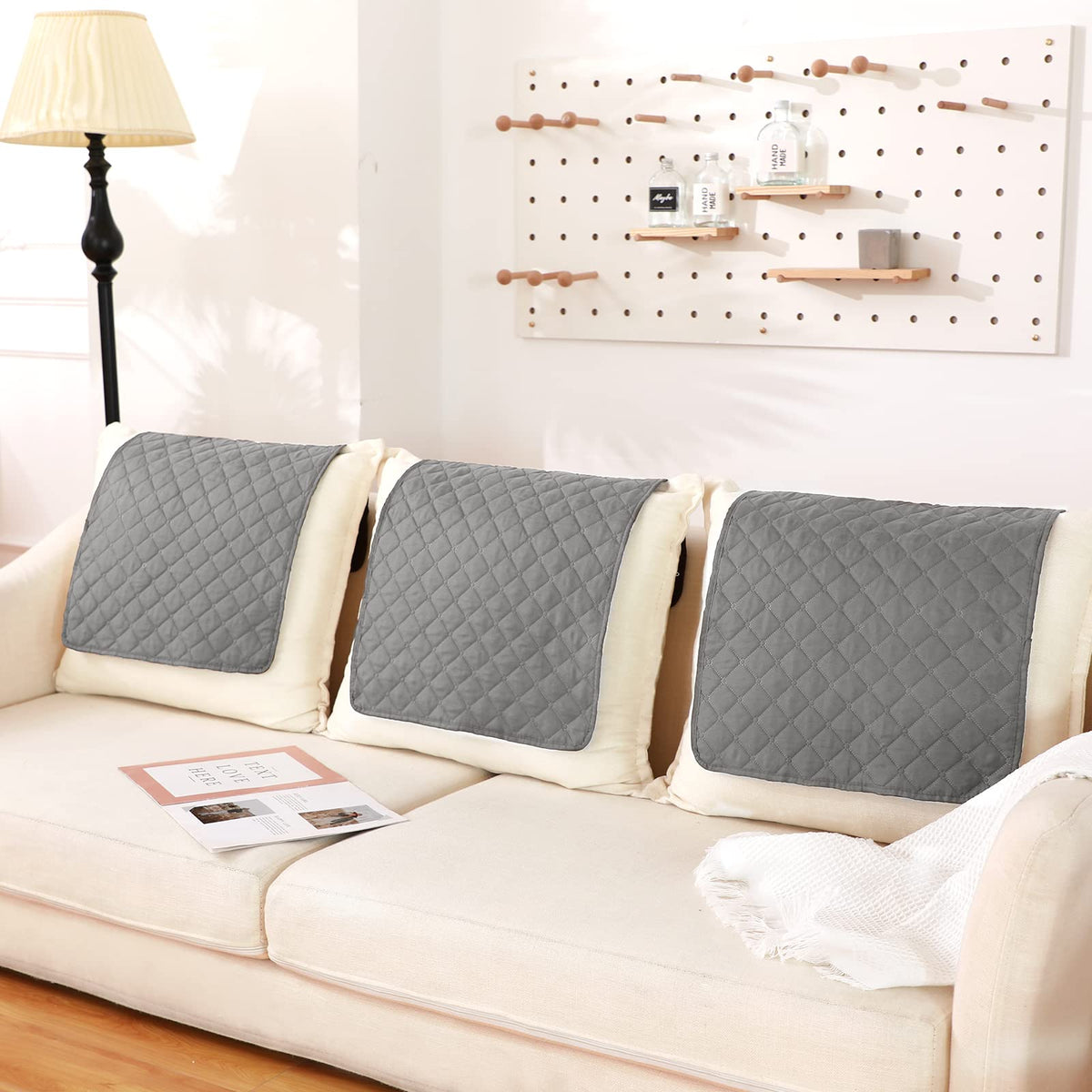 3 Pieces Recliner Headrest Protector Headrest Cover For Recliner Chair Sofa Headrest Covers Couch Headrest Protector Recliner Ch