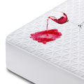 Premium 100% Waterproof Mattress Protector Twin Xl Size, Breathable Bed Cover 3D Air Fabric Cooling Mattress Pad Cover Smooth So