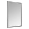 Amazon Basics Rectangular Wall Mount Mirror 24 x 36, Standard Trim, Nickel