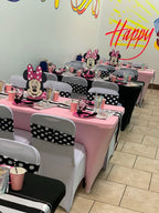 Your Chair Covers Rectangular Spandex Table Covers 6Ft Fitted Tablecloth Wedding Event Patio Table Decorations Elastic Fabric Stretch Table Covers For 6 Ft Folding Table (Pink)