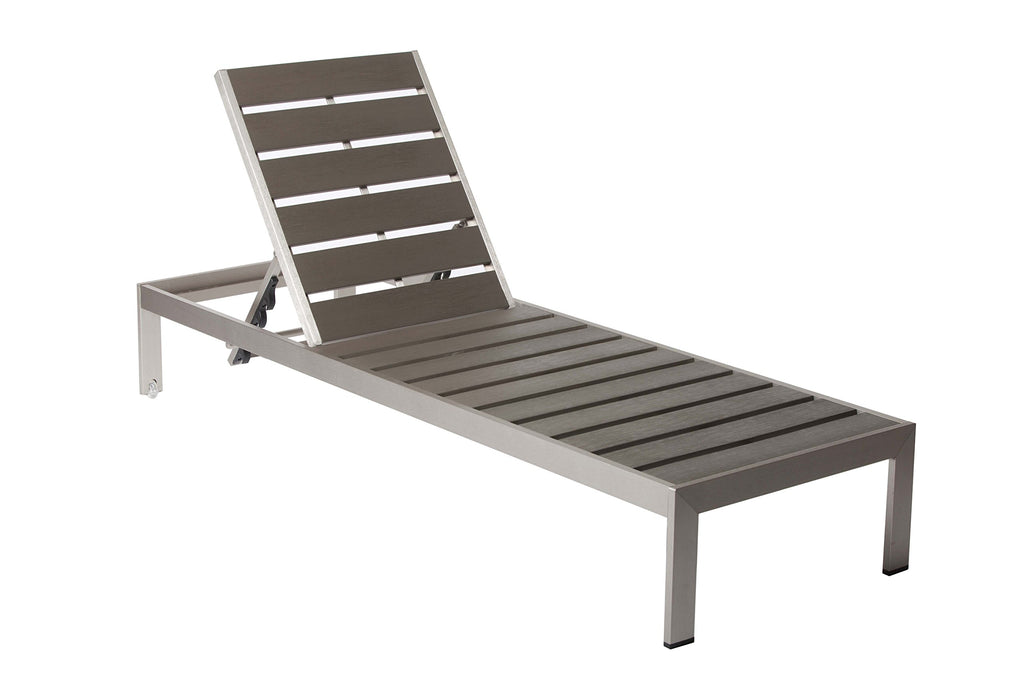 Pangea Home Lngr Gry Joseph Lounger, Gray