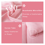 Downcool Queen Comforter Set -All Season Bedding Comforters Sets With 2 Pillow Cases-3 Pieces Bedding Sets Queen -Down Alternati