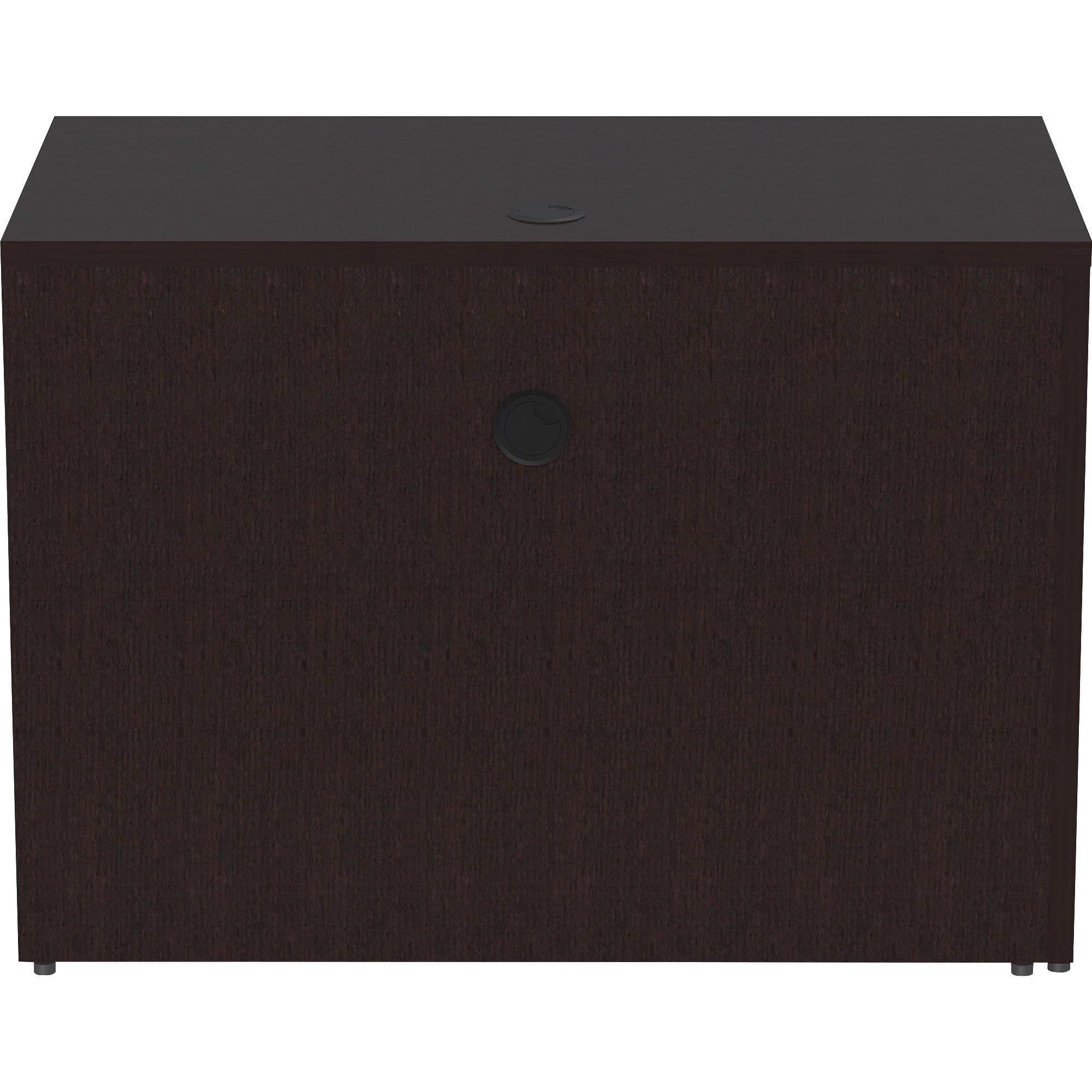Lorell, Llr18216, Essentials Espresso Laminate Return Shell, 1 Each
