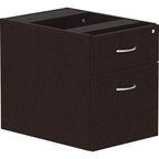 Lorell, Llr18222, Essentials Espresso Hanging Pedestal, 1 Each