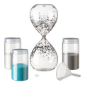 Lillian Rose Unity Sand Hour Glass, 8 x 3.25, Clear