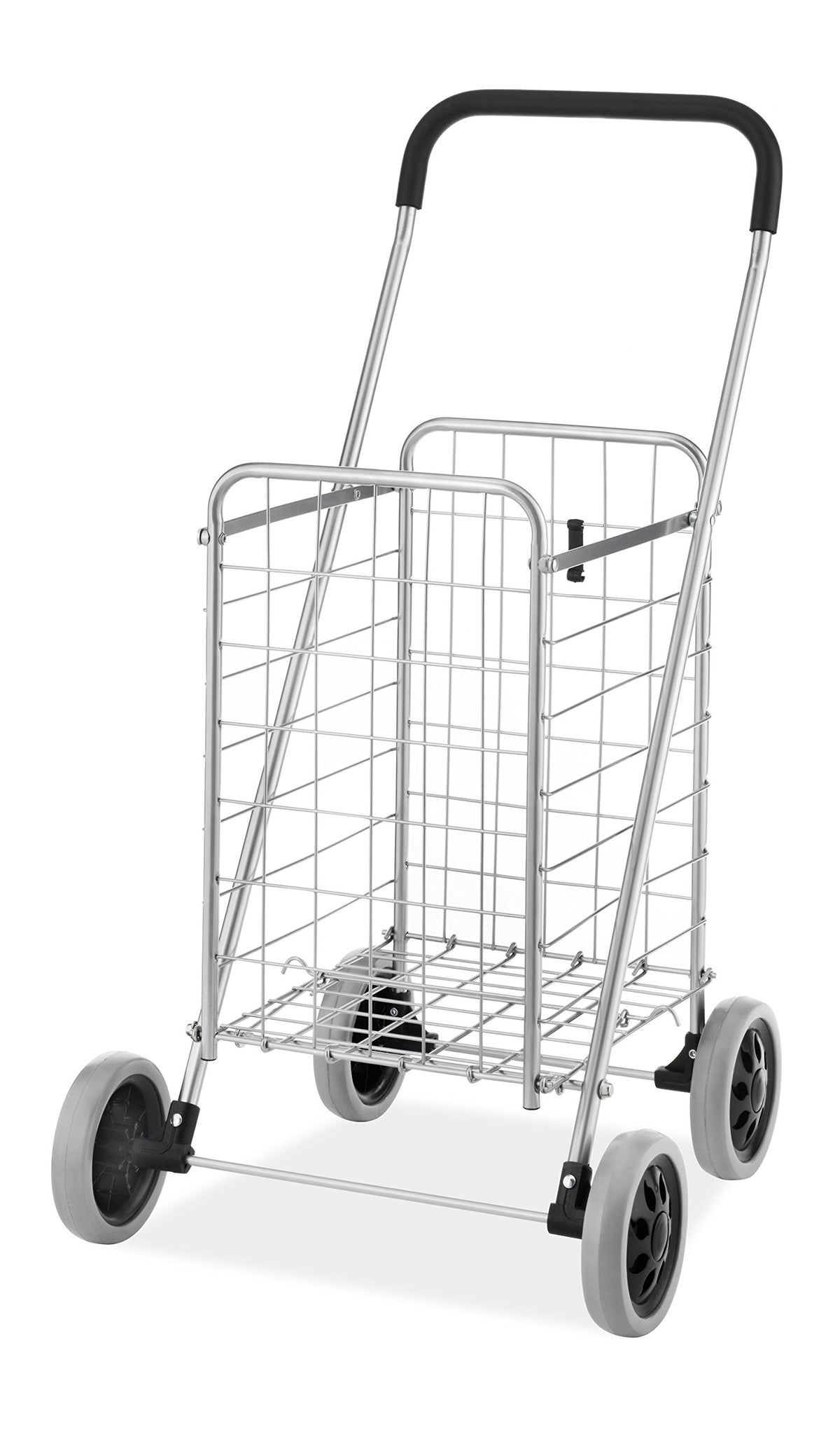 Whitmor Utility Shopping Cart  Durable Folding Design For Easy Storage, Model Number: 625049972Sioc