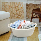 Davihomi 2-Piece Small Woven Storage Basket For Organizing|Cotton Rope Basket For Closet Shelving Storage|Gift Basket For Empty