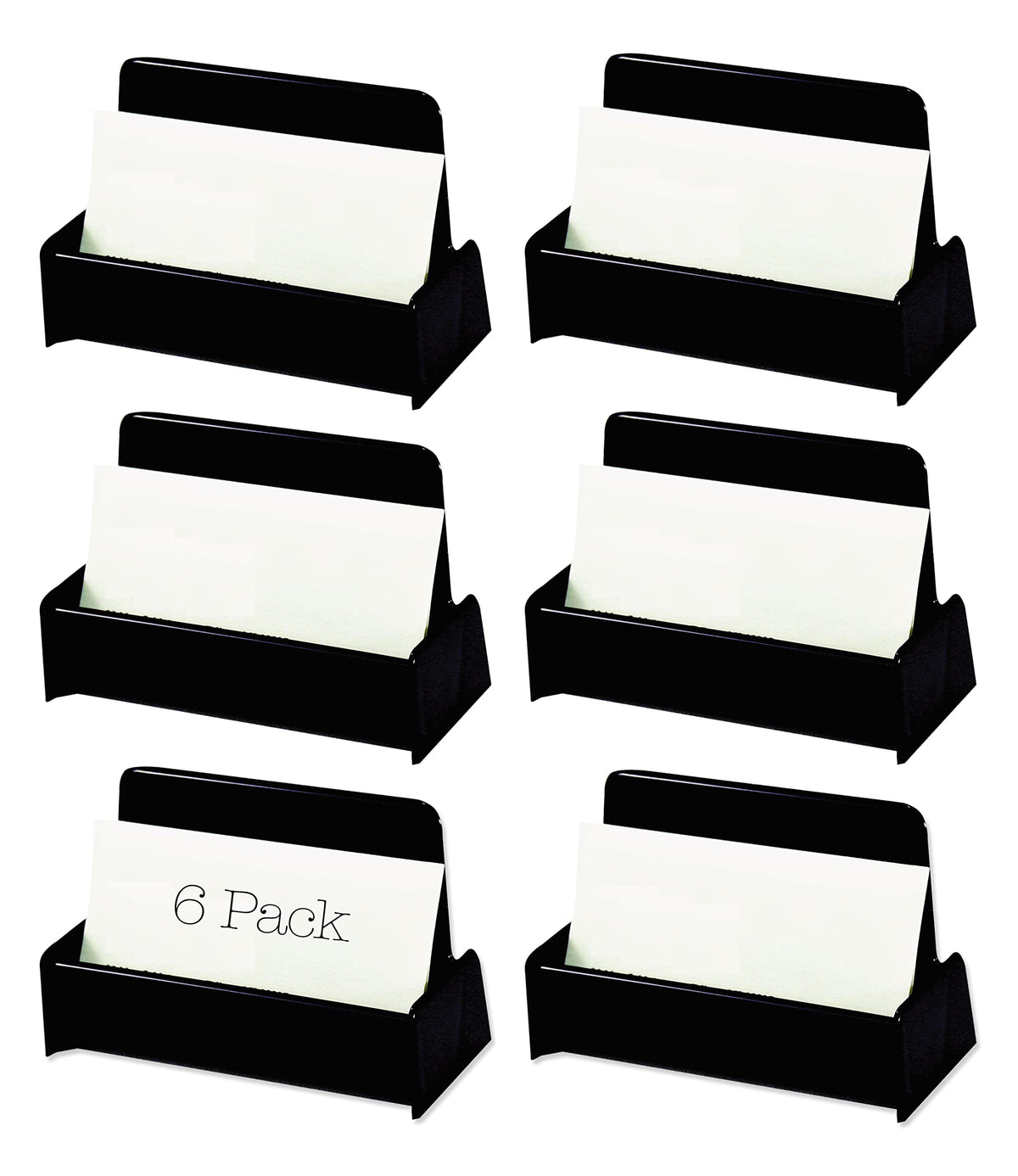 Business Card Holder For Desk, Business Card Holders Display Plastic Business Card Stand, Desktop Business Card Holders For Exhi