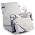 VANSOFY 100% Waterproof Recliner Chair Covers, Recliner Cover Non-Slip Dog Chair Cover Furniture Protector Washable Slipcover wi