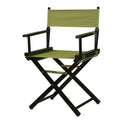 Casual Home 18 Directors Chair Black Frame with Olive Canvas