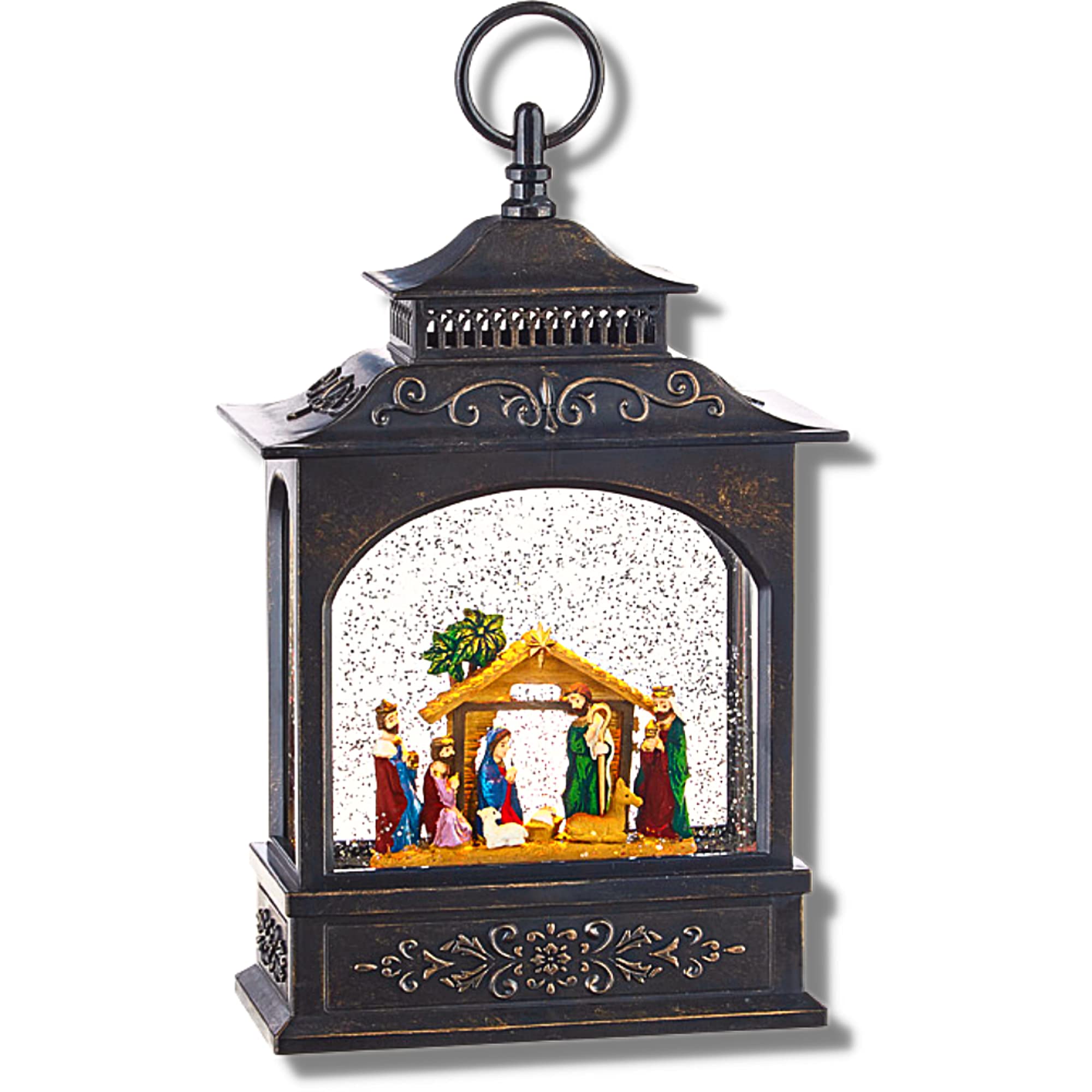 Raz Imports 11 Nativity Lighted Water Lantern