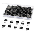 Ufmarine 120 Pcs Mini Binder Clips, Small Binder Clips, 15Mm Black Clips For Office