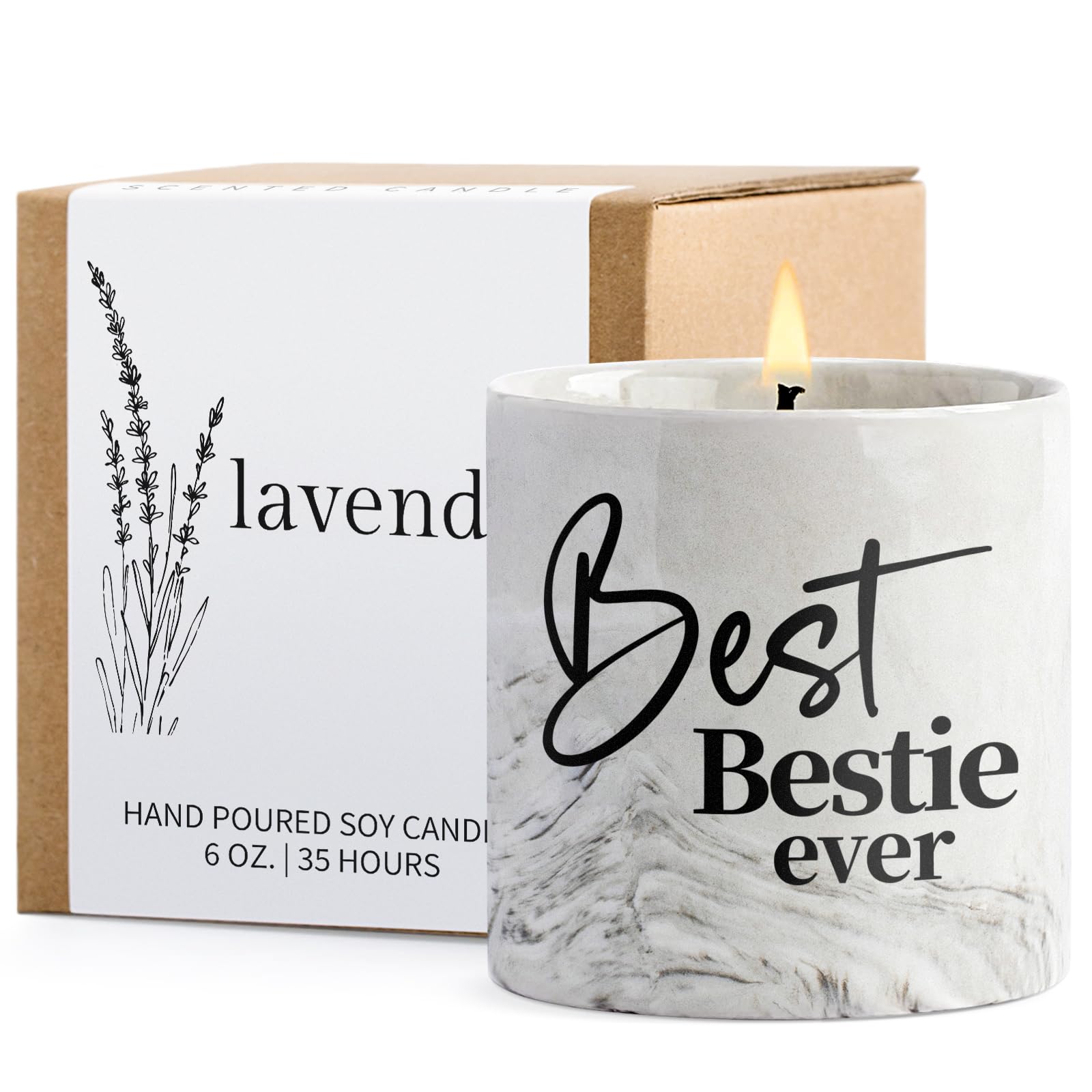 Best Friend Birthday Gifts for Women, Bestie Gifts, Best Bestie Ever Candle Best Friend Ideas Gifts, BFF Gifts, Bestie Gifts for