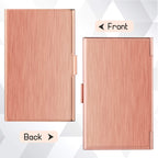 Maxgear Metal Business Card Holder For Women & Men, Pocket Business Card Case Slim Business Card Wallet Business Card Holders Na