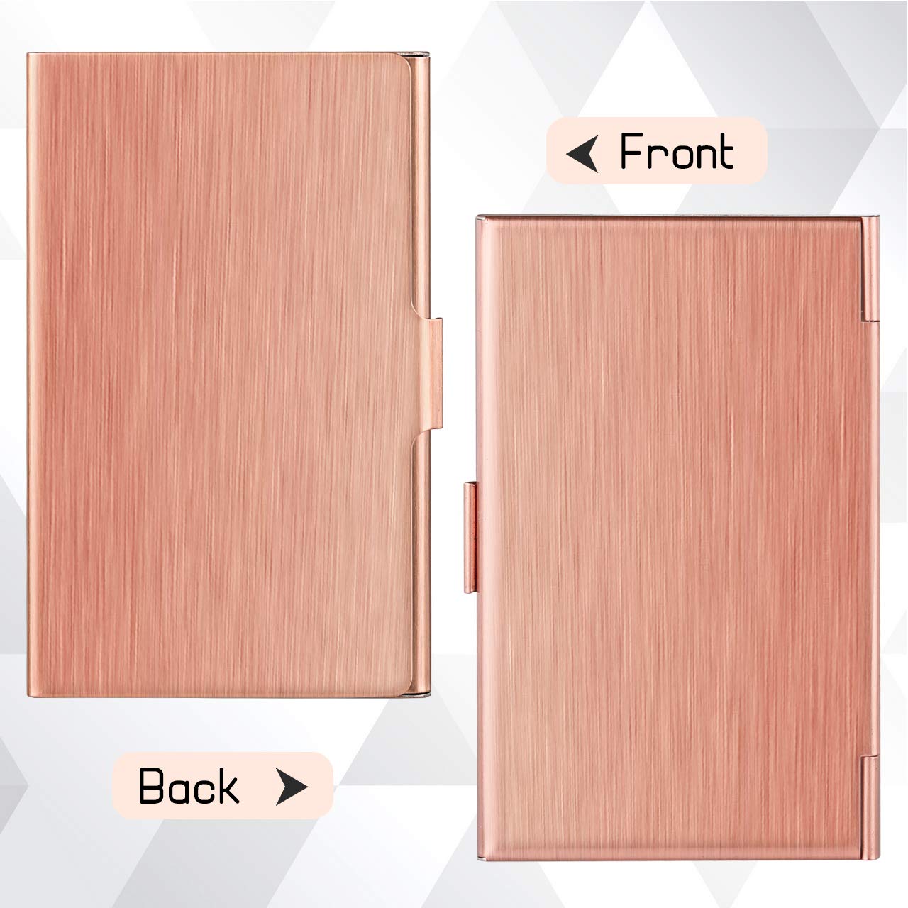 Maxgear Metal Business Card Holder For Women & Men, Pocket Business Card Case Slim Business Card Wallet Business Card Holders Na