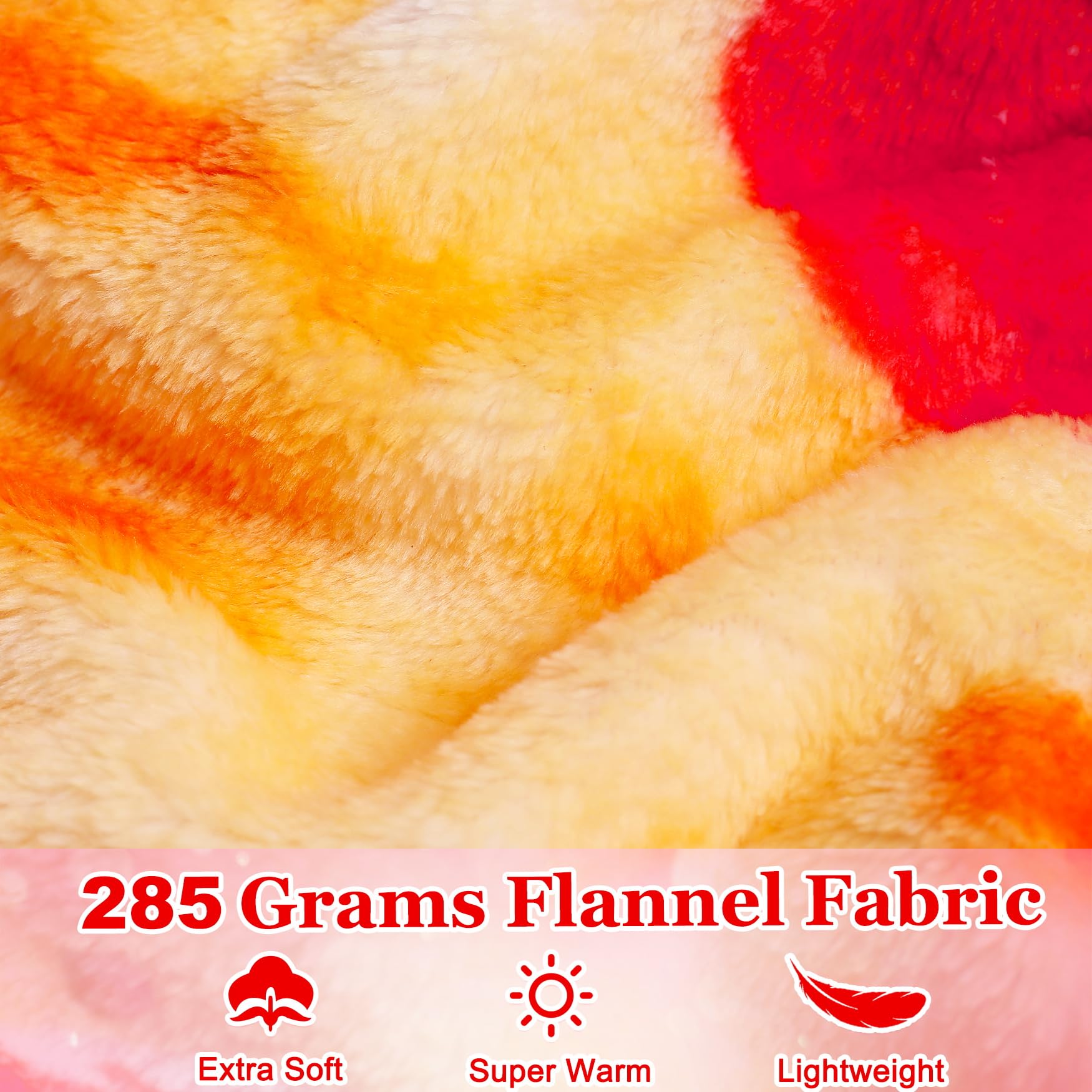 Jorbest Pizzas Blanket Adult Kids And Baby Size For Birthday Gifts, Double Sided Food Throw Blanket Funny Gifts For Women Men Te