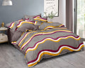 Shopicted Super Soft Glace Cotton Polyester Ac Comforter/Duvet/Blanket For Double Bed (Grey S, King Size)